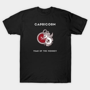 CAPRICORN / Year of the MONKEY T-Shirt